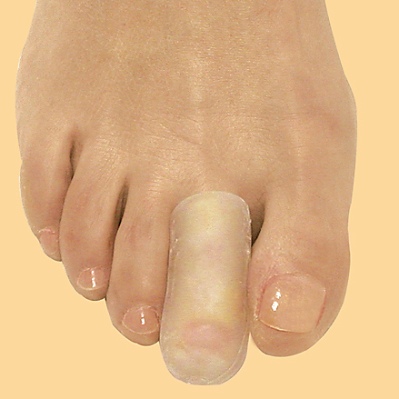 Защитный гелевый колпачок для деформированных пальцев стопы. Fresco. Размеры: M,L.